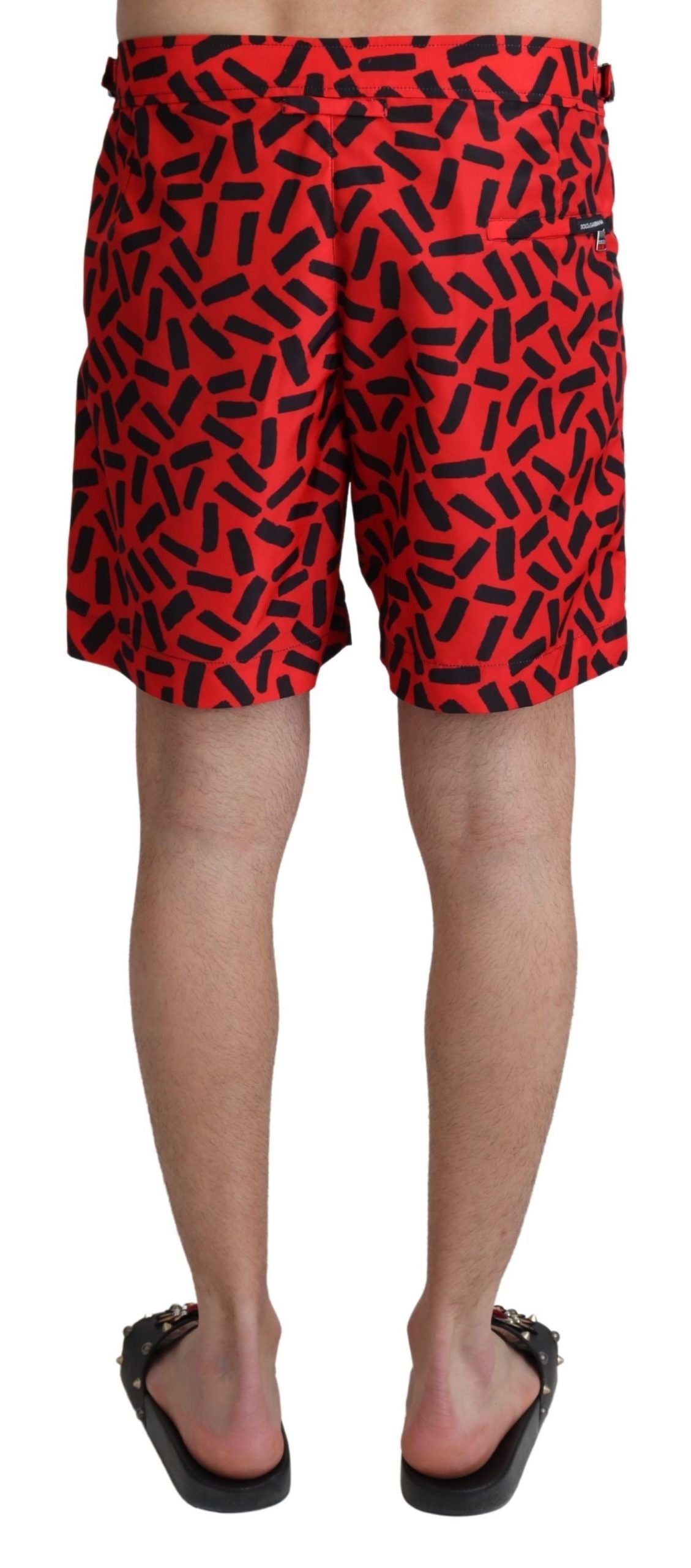 Boxer de bain rouge chic Dolce & Gabbana
