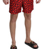 Boxer de bain rouge chic Dolce & Gabbana
