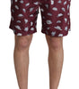Dolce & Gabbana - Élégant short de plage marron