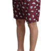 Dolce & Gabbana - Élégant short de plage marron