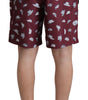 Dolce & Gabbana - Élégant short de plage marron