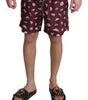 Dolce & Gabbana - Élégant short de plage marron