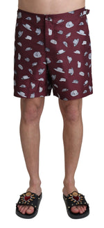 Maillot de bain élégant marron Dolce & Gabbana