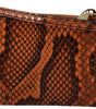 Dolce &amp; Gabbana Élégante pochette en cuir à motif python
