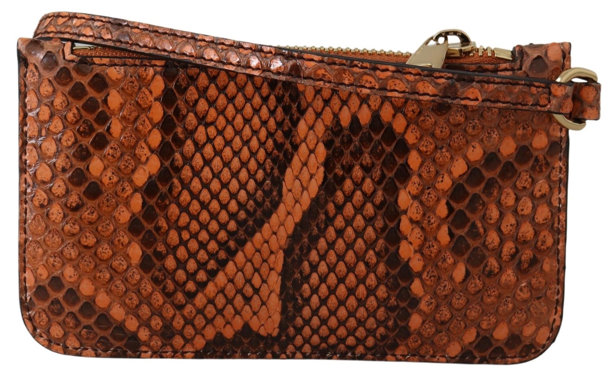 Dolce &amp; Gabbana Élégante pochette en cuir à motif python