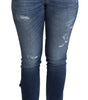 Dolce &amp; Gabbana Embellished High Waist Skinny Denim Jeans
