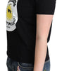 Chic Moschino Cotton Tee with Milano Print