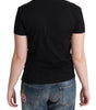 Moschino Chic Black Cotton Round Neck Tee