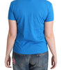 Moschino Chic Alphabet Cotton Tee in Blue