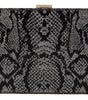 Dolce & Gabbana Gray Fashion Devotion Clutch Plexi SICILY BOX Purse