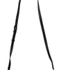 Dolce & Gabbana Élégant sac bandoulière en cuir noir