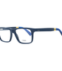 Tod's Chic Blue Rectangular Men's Eyewear
