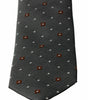 Dolce &amp; Gabbana Elegant Gray Patterned Silk Blend Neck Tie