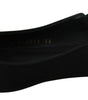Dolce &amp; Gabbana Élégantes ballerines à bride arrière en soie mélangée avec cristaux