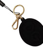 Porte-clés élégant noir et or Dolce &amp; Gabbana