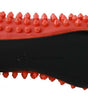 Chaussures plates pointues en cuir orange vif Philipp Plein