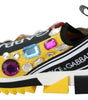 Baskets Sorrento jaunes à ornements Dolce &amp; Gabbana