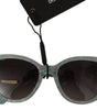 Dolce &amp; Gabbana Sicilian Lace Crystal Acetate Sunglasses