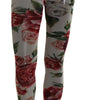 Dolce & Gabbana Floral Elegance Italian Nylon Tights