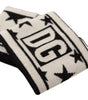 Dolce & Gabbana Elegant Monochrome Wool Wristband Set