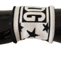 Dolce & Gabbana Elegant Monochrome Wool Wristband Set