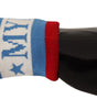 Dolce & Gabbana Multicolor King Of My Life Cashmere Wristband