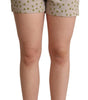 Dolce & Gabbana Chic Polka Dot Cotton Stretch Shorts