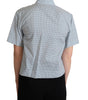 Polo élégant en coton à pois Dolce & Gabbana