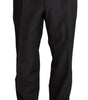Dolce & Gabbana Gray Wool Blend Formal Trousers Pants