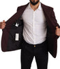 Dolce &amp; Gabbana Elegant Indigo Slim Fit Blazer for Men
