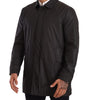 Dolce & Gabbana Black Polyester Mens Trench Coat Jacket