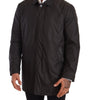 Dolce & Gabbana Black Polyester Mens Trench Coat Jacket