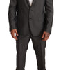 Costume élégant Martini en laine et soie coupe slim Dolce & Gabbana