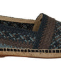 Dolce & Gabbana Blue Gray Slip On Buffalo Espadrille Shoes