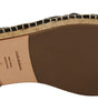 Dolce & Gabbana Blue Gray Slip On Buffalo Espadrille Shoes