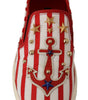 Mocassins cloutés à rayures Dolce & Gabbana