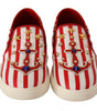 Mocassins cloutés à rayures Dolce & Gabbana