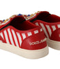 Mocassins cloutés à rayures Dolce & Gabbana