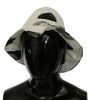 Dolce & Gabbana White Cotton Big Polka Dot Pattern Bucket Hat