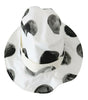 Dolce & Gabbana White Cotton Big Polka Dot Pattern Bucket Hat