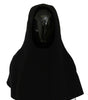 Dolce & Gabbana Elegant Black Hooded Scarf Wrap