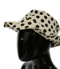 Dolce & Gabbana Chic Black Polka Dot Trilby Hat