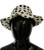 Dolce & Gabbana Chic Black Polka Dot Trilby Hat