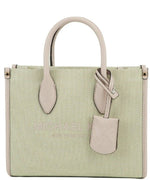 Sac à main bandoulière Michael Kors Mirella Small Powder Blush en toile
