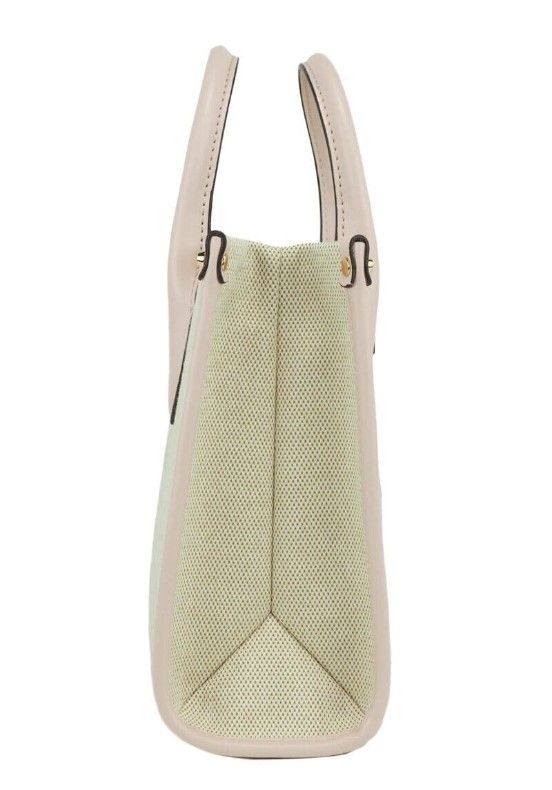 Sac à main bandoulière Michael Kors Mirella Small Powder Blush en toile