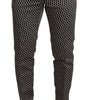 Costume trois pièces élégant à carreaux noirs Martini de Dolce & Gabbana