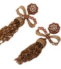 Boucles d'oreilles élégantes en or antique Dolce &amp; Gabbana