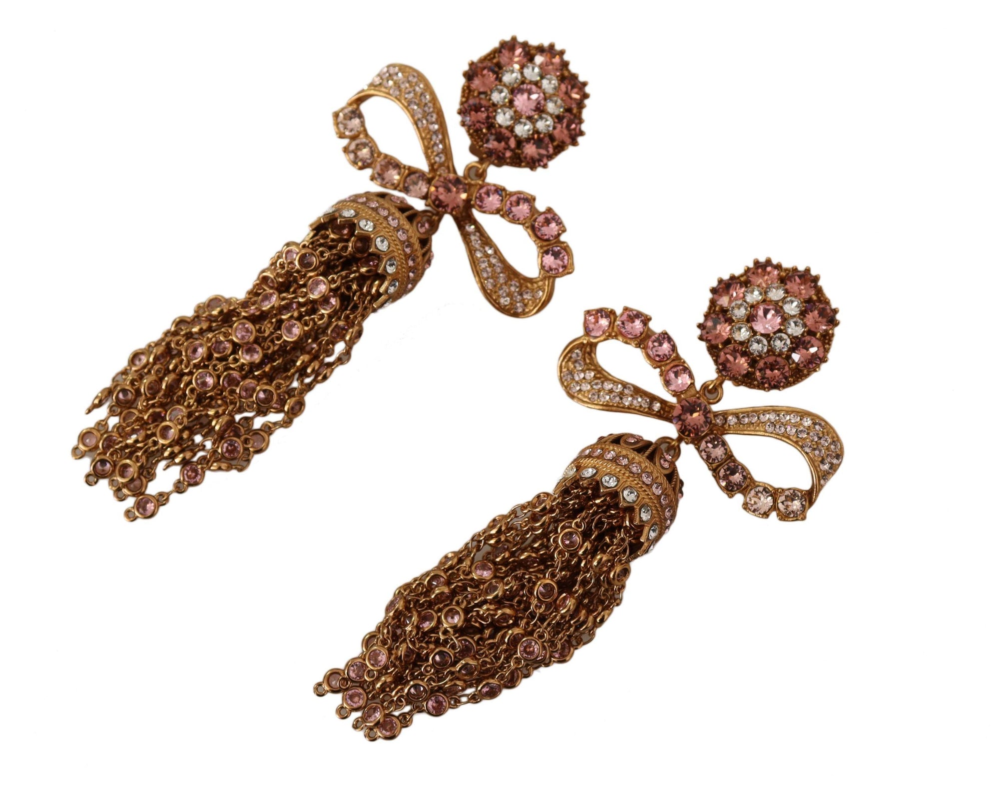 Boucles d'oreilles élégantes en or antique Dolce &amp; Gabbana