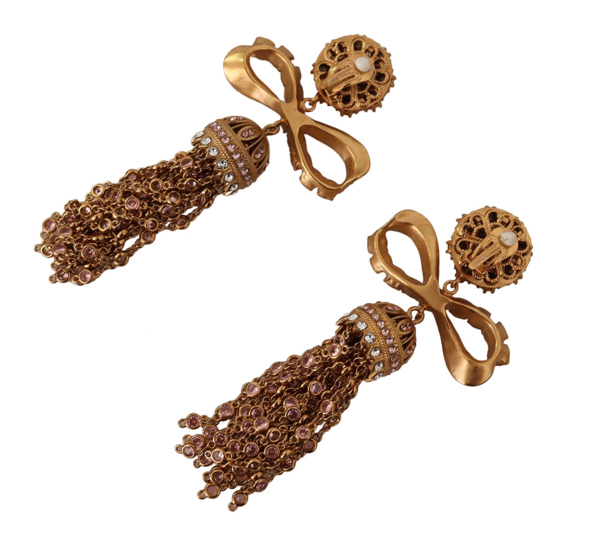 Boucles d'oreilles élégantes en or antique Dolce &amp; Gabbana