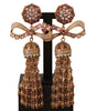 Boucles d'oreilles élégantes en or antique Dolce &amp; Gabbana